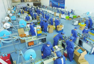 بهره‌برداری از دستگاه نانوالیاف ایرانی در بزرگ‌ترین کارخانه تولید ماسک جنوب غرب آسیا