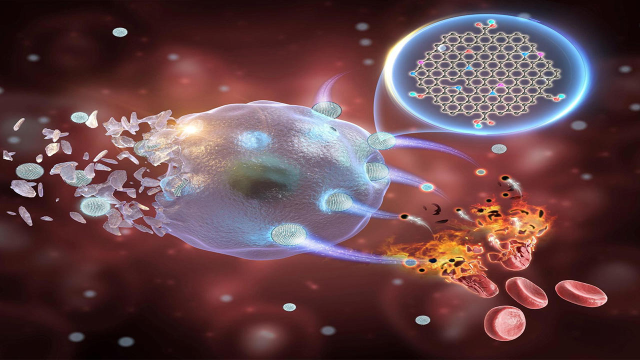 نقاط کوانتومی به کمک سیستم ایمنی بدن می‌آیند؛ هدف: از بین بردن تومور سرطانی