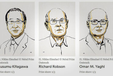 نوبل شیمی ۲۰۲۵ به پیشگامان «چارچوب‌های آلی‌ـ‌فلزی» رسید؛ دستاوردی در مرز نانو و طراحی مولکولی