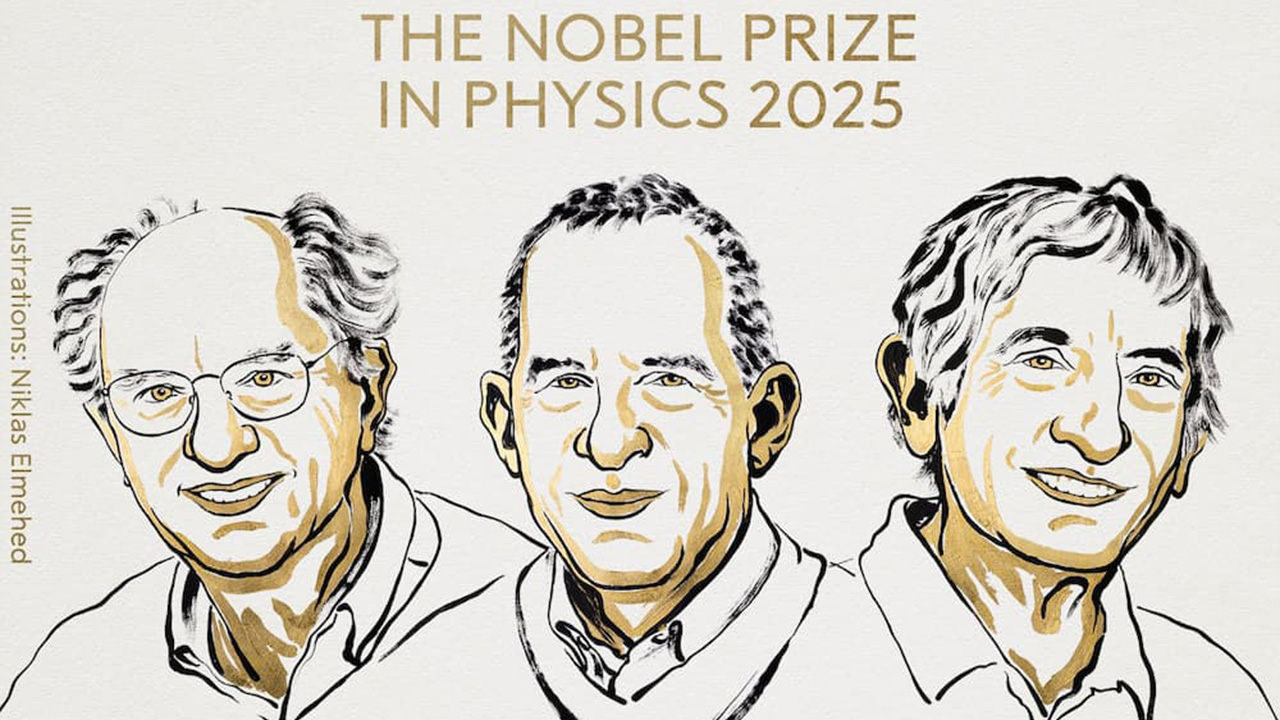 نوبل فیزیک ۲۰۲۵ به سه دانشمند دانشگاه کالیفرنیا برای آشکارسازی تونل‌زنی کوانتومی ماکروسکوپی رسید