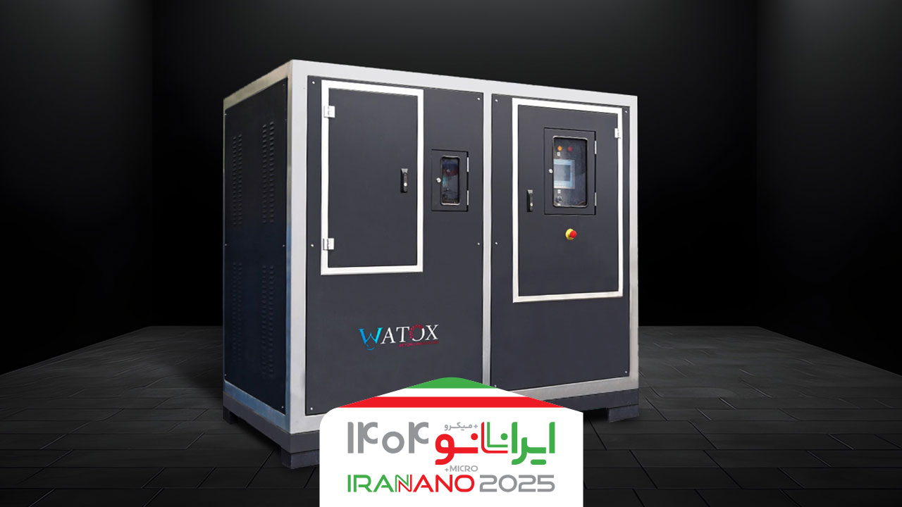 رونمایی از نسل جدید فناوری نانوحباب برای تصفیه فاضلاب در شانزدهمین نمایشگاه نانو