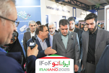 بازدید معاون رئیس‌جمهور و رئیس مرکز توسعه فناوری‌های راهبردی از شانزدهمین نمایشگاه فناوری نانو