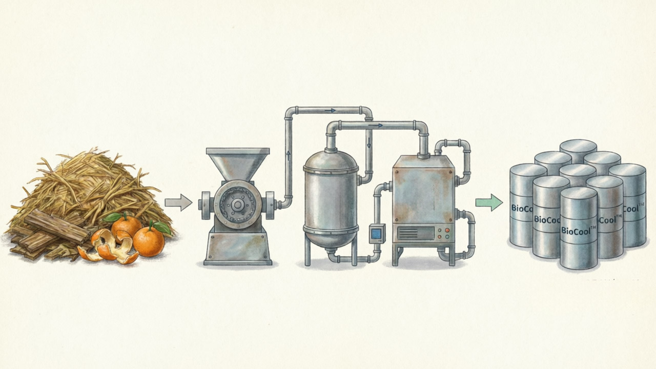 تبدیل ضایعات طبیعی به مواد خنک‌کننده رویایی