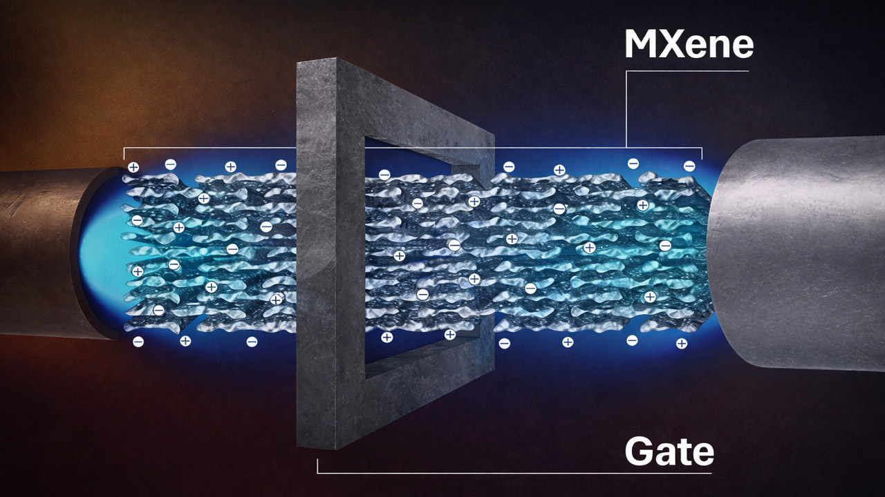 ترانزیستور وارد دنیای شیمی شد؛ جداسازی یون‌ها با یک مکسین (MXene)