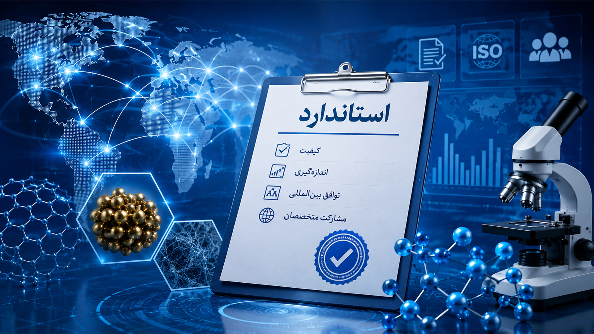 دعوت از متخصصان برای مشارکت در تدوین استانداردهای بین‌المللی فناوری نانو