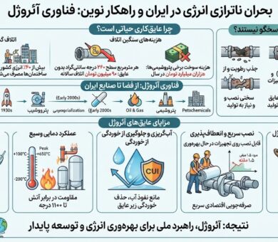 از پالایشگاه تا ساختمان؛ آئروژل چگونه مصرف انرژی را کاهش می‌دهد؟